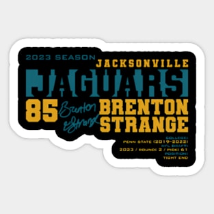 Strange - Jaguars - 2023 Sticker